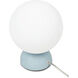 Ovi 7.9 inch 5.00 watt Blue Table Lamp Portable Light